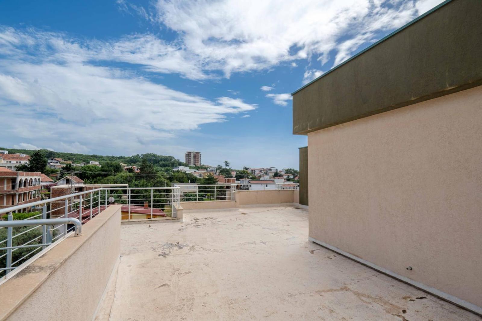 1Bd Modern Apt In Dobra Voda With Roof Access "Moka" Bar Zewnętrze zdjęcie
