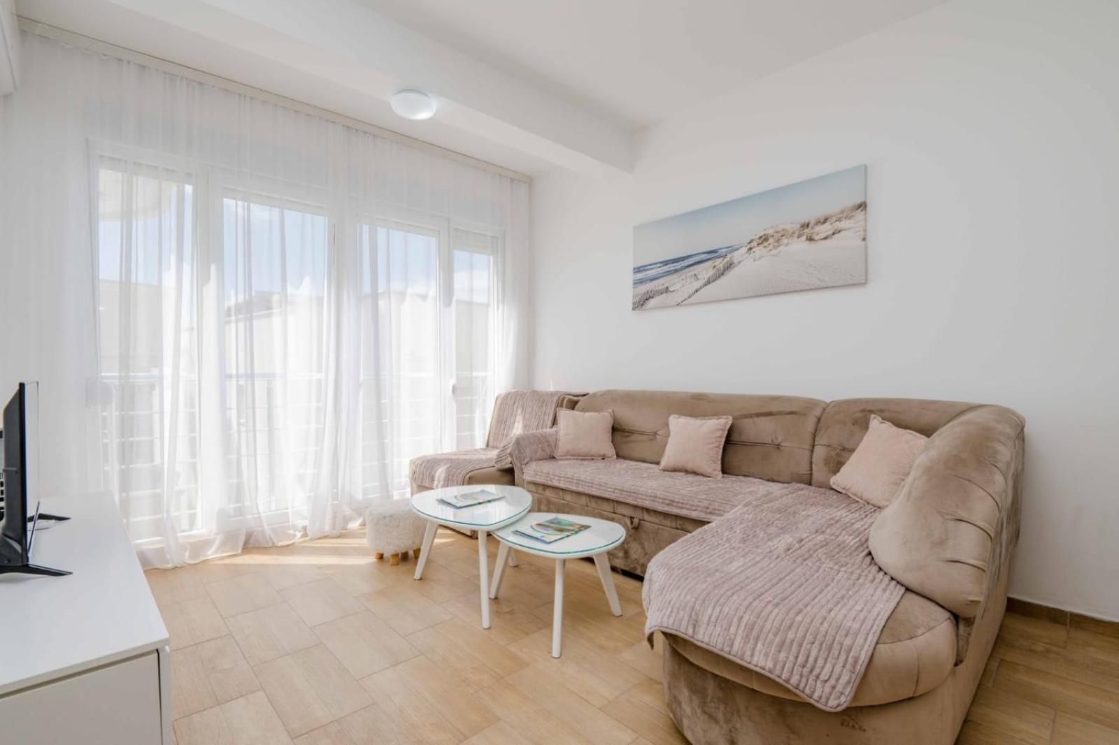 1Bd Modern Apt In Dobra Voda With Roof Access "Moka" Bar Zewnętrze zdjęcie
