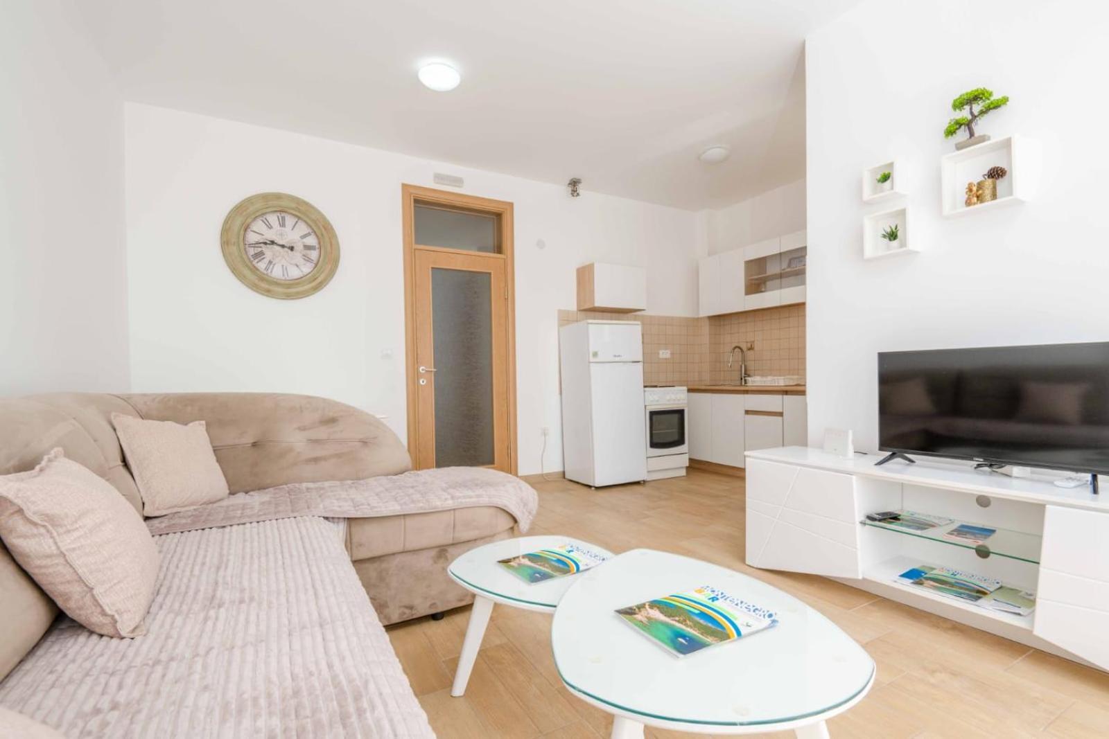 1Bd Modern Apt In Dobra Voda With Roof Access "Moka" Bar Zewnętrze zdjęcie