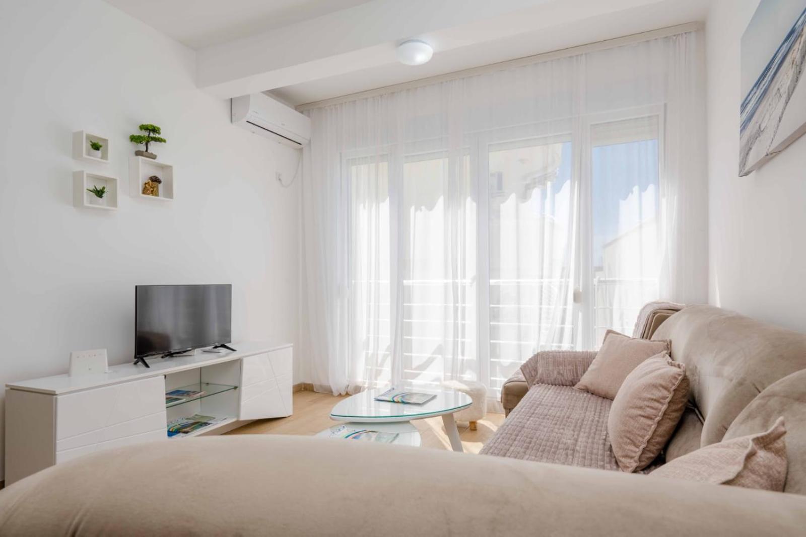 1Bd Modern Apt In Dobra Voda With Roof Access "Moka" Bar Zewnętrze zdjęcie